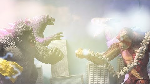 Godzilla X Kong: The New Empire | Brazil Final Battle stop motion