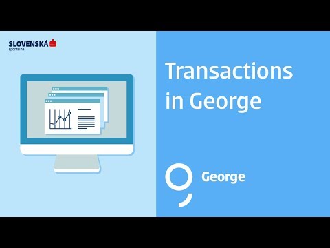 Slovenská sporiteľňa: Transactions in George