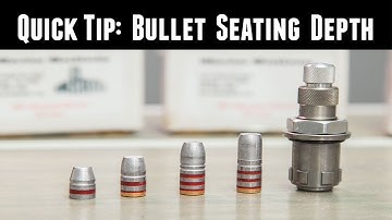 Quick Tip: Dial in Bullet Seating Depth in Seconds