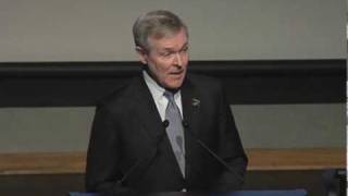 Ray Mabus, Secretary of the Navy, at UNT