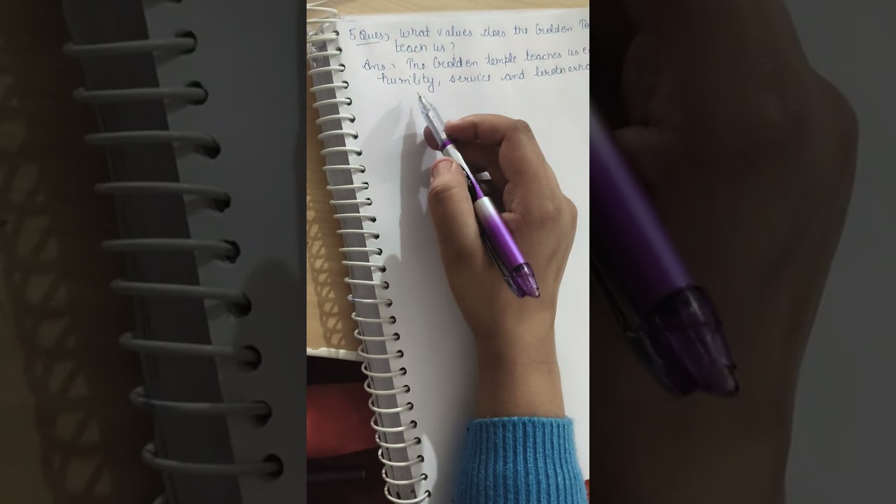 Class7th Essay Writing: A visit to the Golden Temple.