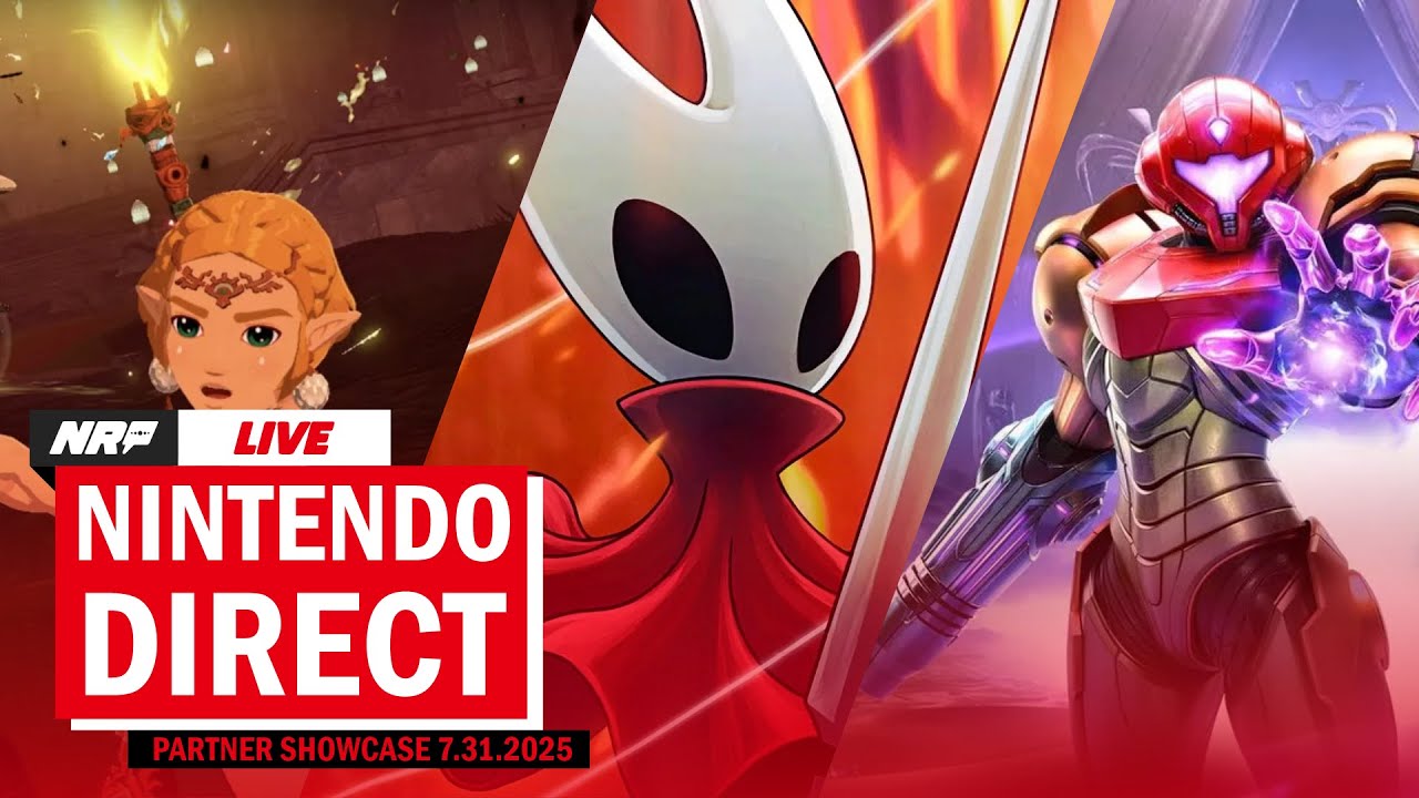 Nintendo Direct Partner Showcase 7.31.2025 | LIVE REACTION