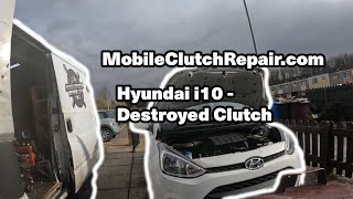 Hyundai I10 Destroyed Clutch Replacement