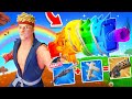 EXTREME Rainbow Gun CRAFTING Challenge! - Fortnite