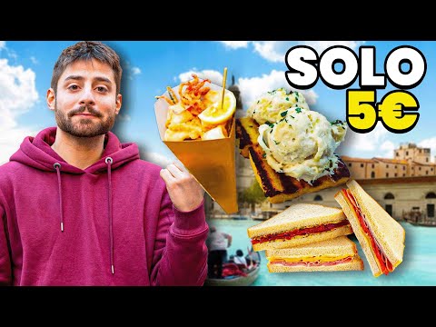 Ho provato a mangiare con 5€ a VENEZIA
