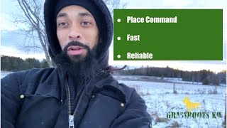 Teaching a Fast Place Command | Grassroots K9