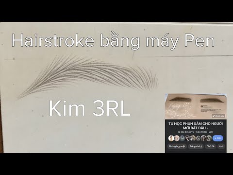 Video 3RLPENSTROKES/ HƯỚNG DẪN CHI TIẾT CÁCH ĐI SỢI LÔNG MÀY... - youtube