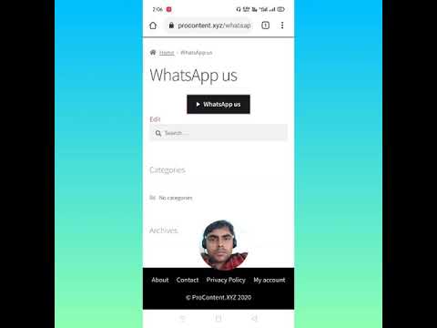 WordPress WhatsApp Contact Form Shortcode plugin (AUTO MODE)
