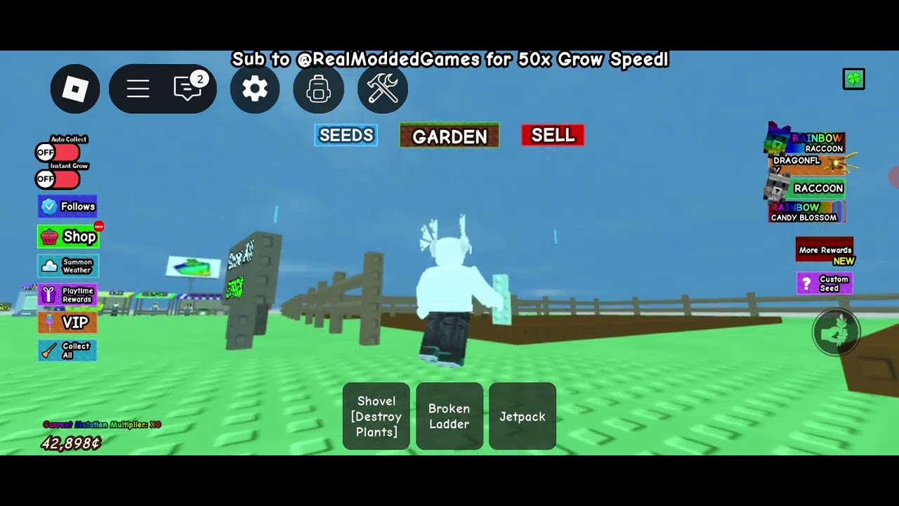 MODDEDD GROW A GARDEN