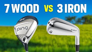 7 Wood vs 3 Iron Differences and Similarities