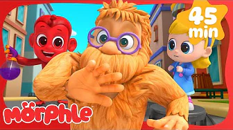 Help! Daddy's a Hairy Monster! 🤯 | Morphle's Halloween Fun | Spooky Cartoons for Kids