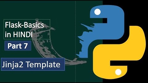 Flask basics part 7 | Jinja2 template engine in Flask in Hindi