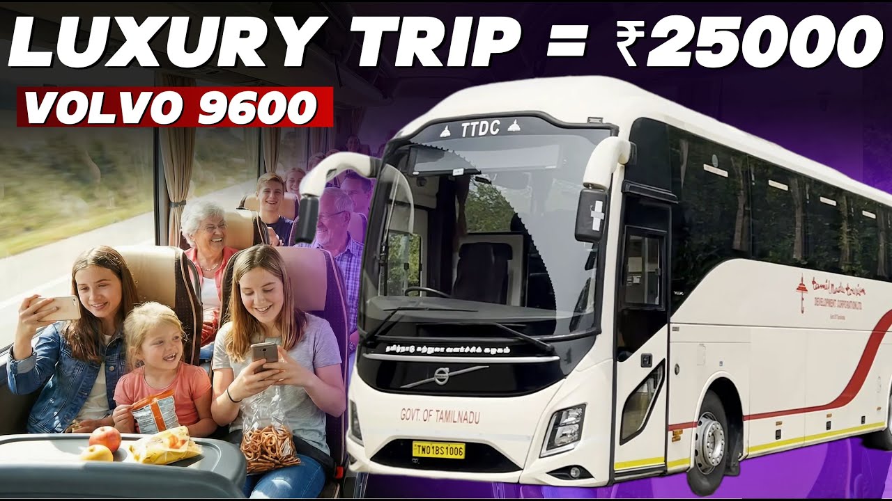 ₹25,000-க்கு Volvo Bus 😱 | Tamil Nadu Tourism Luxury Experience | Megamachines