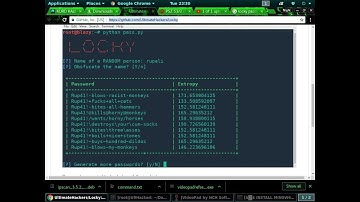 LOCKY  Awesome Password Making Tool | Kali Linxu | 2018.1