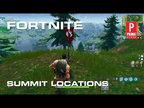 Video: Fortnite - Summit Mountain Peak Standorte Erklärt