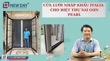 Cửa lưới nhập khẩu cao cấp Bettio Italia -Biệt thự Sai Gon Pearl [Cửa lưới Bettio]|08 3398 3399