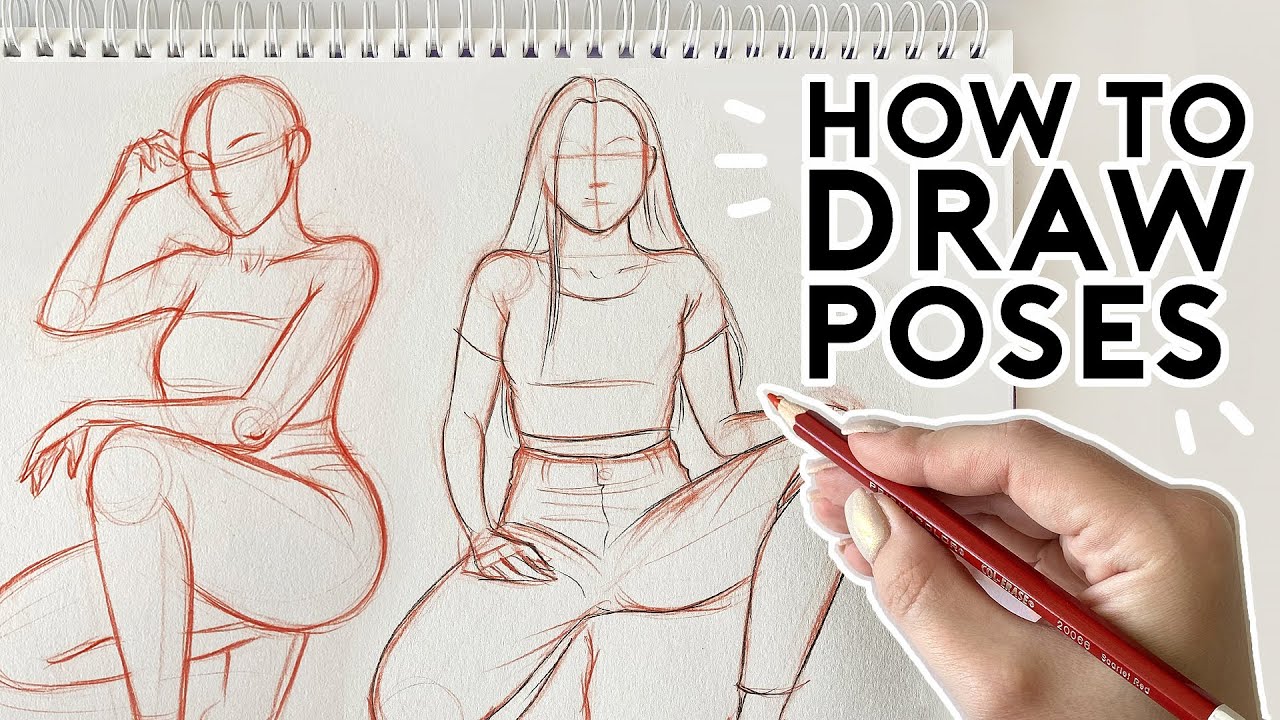 How to Draw a Twisted Body Pose - YouTube