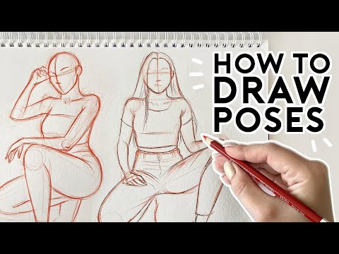 Drawing Tutorial  How to draw Manga Female Body 4 Positions  DebbyArts  Video  Beautylish