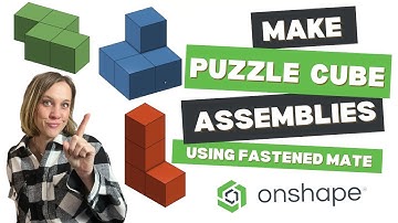 Onshape Puzzle Cube Assemblies Made EASY with This Trick