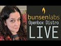 Live bunsenlabs linux  bookwormbased openbox distro