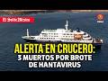 Alerta en crucero: 3 muertos por brote de hantavirus en el Atlántico