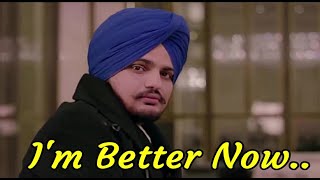 Sidhu Moose Wala | I'm Better Now | Snappy | Teji Sandhu| Lyrics | Sidhu Moose Wala | Punjabi Songs