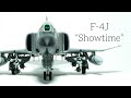 Full Build Academy 1/72 USN F-4J Phantom "Showtime" Fighter Jet Military Aircraft Model Vlog
