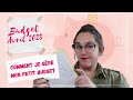 Budget avril: Comment je gère mon petit budget