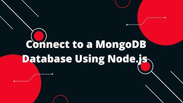 User Authentication and Authorization in Node.js #3 Connect to mongodb