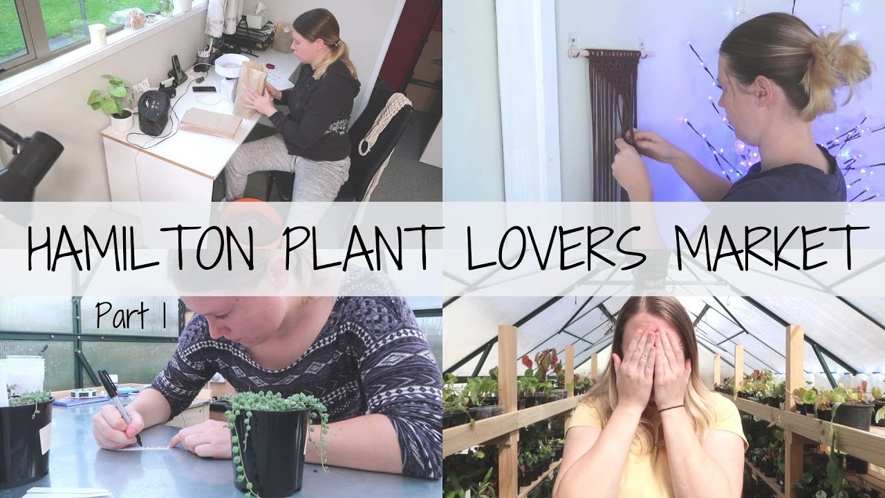 Hamilton Plant Lovers MARKET PREPARATION 🌱 Behind The Scenes Small