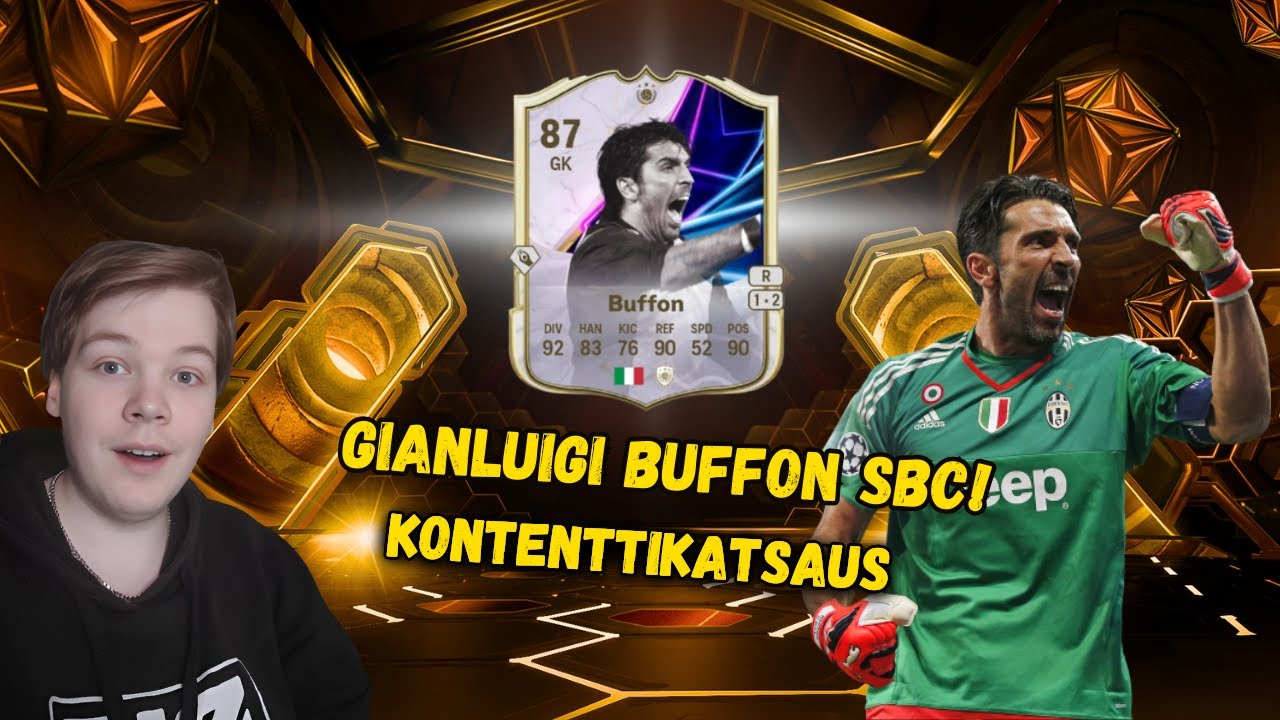 STRIKER CARRAGHER (???) & BUFFON SBC:T!  |  FC25 Kontenttikatsaus