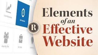 5 Elements of an Effective Website (  Giveaway!)