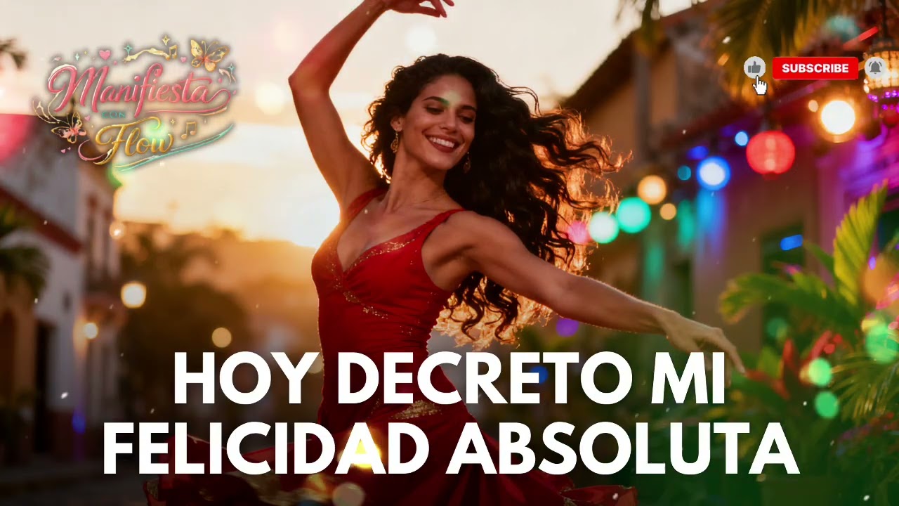 HOY DECRETO MI FELICIDAD ABSOLUTA 💛 Música para Activar Alegría, Paz y Abundancia ✨ SALSA Y FLAMENCO