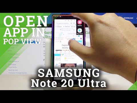 How to Use Apps in Pop Up View in SAMSUNG Galaxy Note 20 Ultra – Windowed Mode Activation