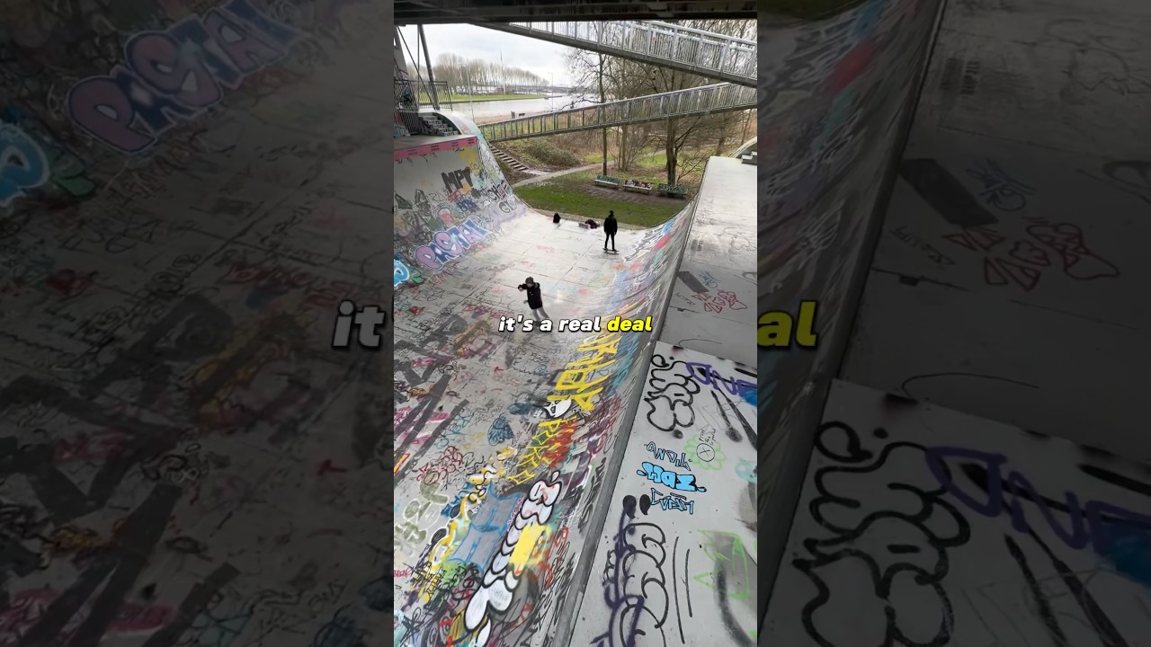 P.O.V Tour of Amsterdams Hidden Vert Ramp