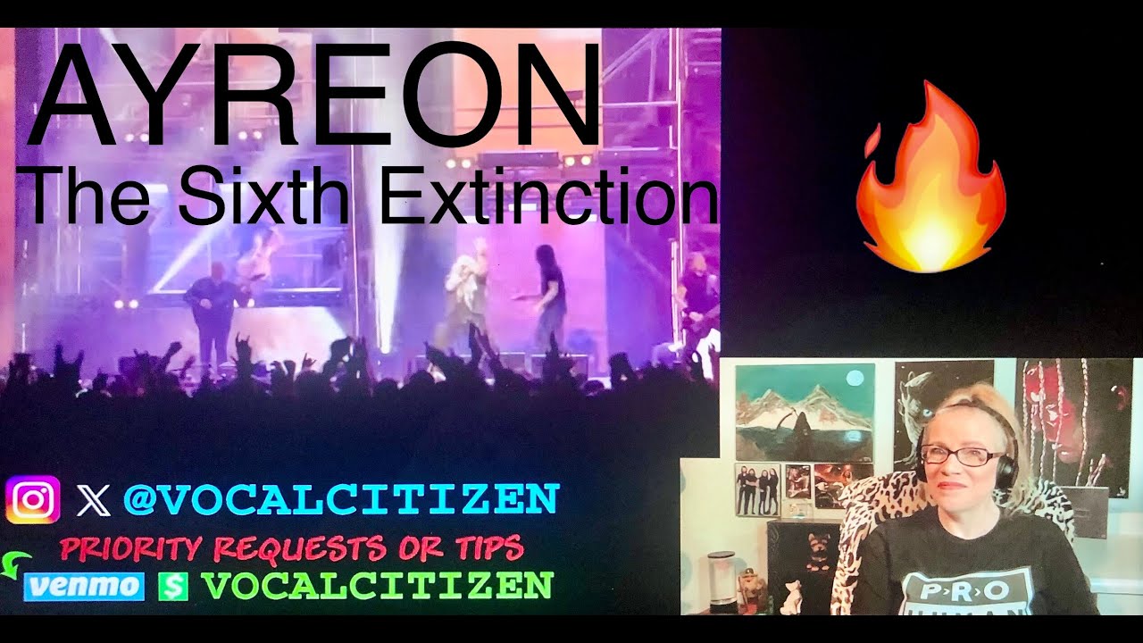 Ayreon the 6th extinction live beneath the waves reaction youtube
