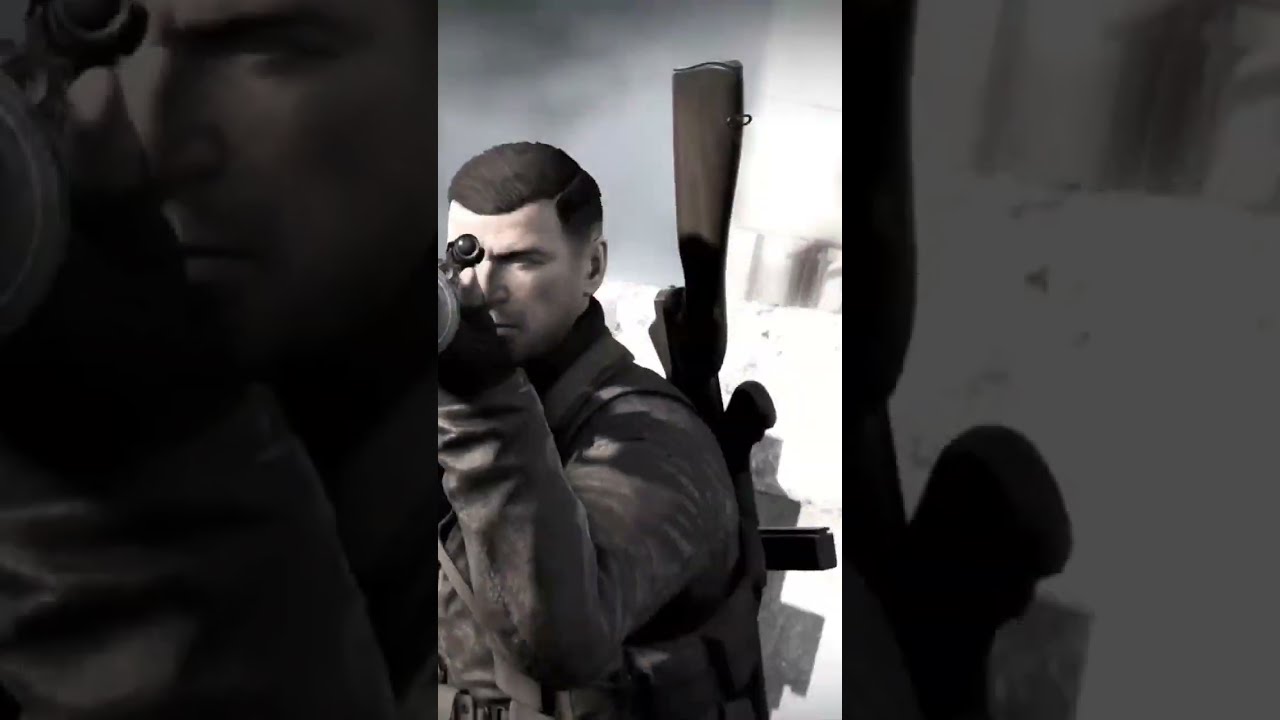 Sniper Elite Bullet cam Shot slow motion