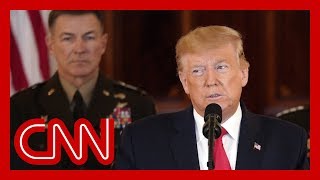 Watch President Trump&#39;s speech after Iran&#39;s strike