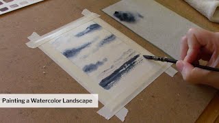 Painting a Watercolor Landscape