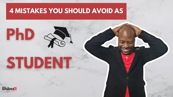 PhD Student Advice - 4 Mistakes to Avoid When you are a Phd Student - Dr Robinson Dissertation Coach