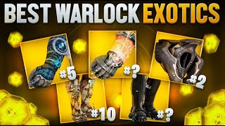 The 10 BEST Warlock Exotics In Destiny 2