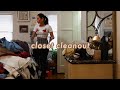 closet cleanout & wardrobe reorganization