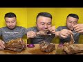 ASMR Sheep Head Eating Show   Mukbang Eating Goat Head Mouth Watering With Delicious Sound.