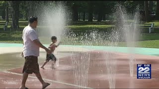 Renovations to three Springfield splash pads unveiled
