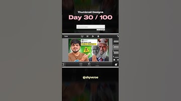 Day 30/100👹🙏 Thumbnail Design! #shorts #thumbnail #photoshop #design #100dayschallenge  #challenge