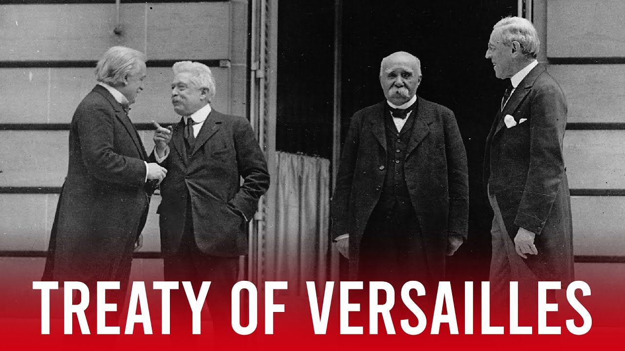 Treaty Of Versailles Explained - End Of Ww1 1919