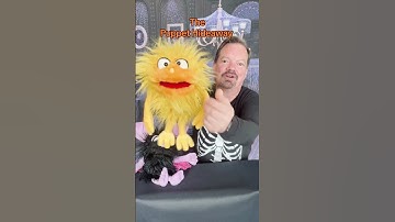 Puppet of the Day – Orange Monster made by Living Puppets – The Puppet Hideaway with Eric Thomsen