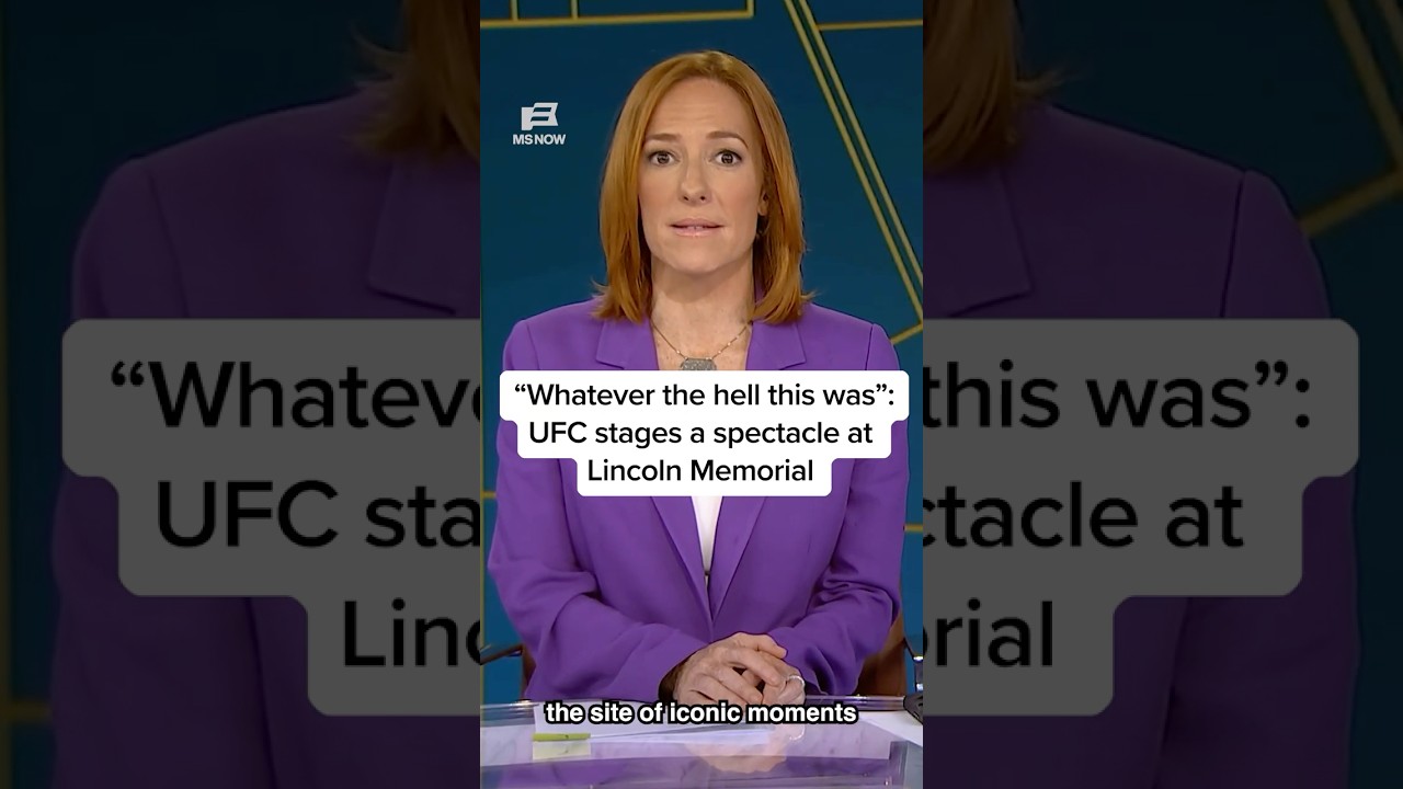 ⁣“Whatever the hell this was”: UFC stages a spectacle at Lincoln Memorial