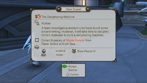 Xenoblade Chronicles - The Deciphering Machine - Alcamoth (Timed)