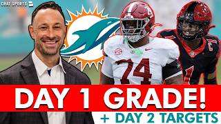 Miami Dolphins Draft Grades For Round 1 Ft. Kadyn Proctor &amp; Chris Johnson | 2026 NFL Draft